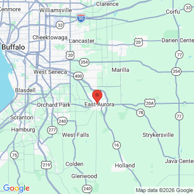 Map to  office in East Aurora, NY