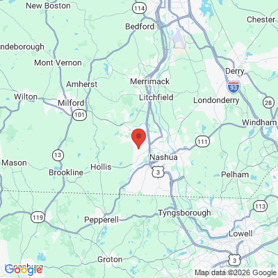 Map to  office in Nashua, NH