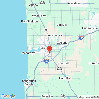 Map to  office in Holland, MI