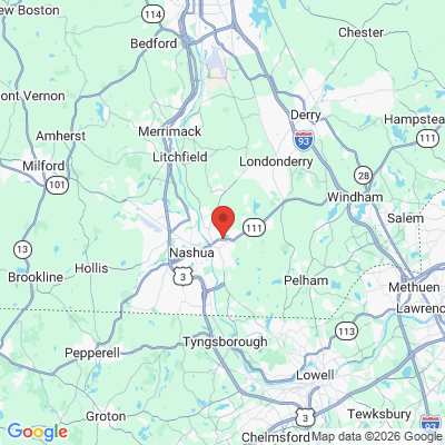Map to  office in Hudson, NH