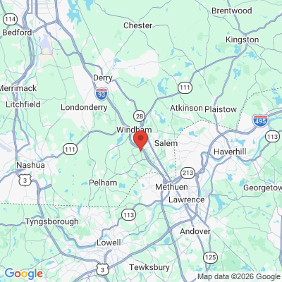 Map to  office in Salem, NH