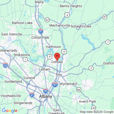 Map to  office in Cohoes, NY