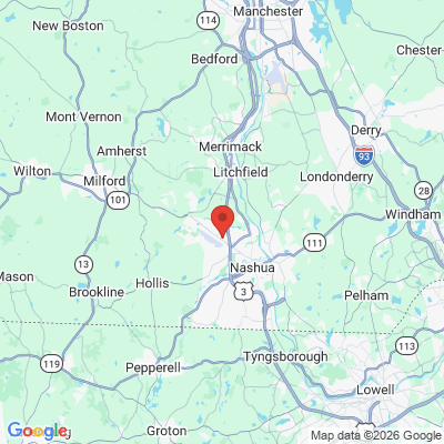 Map to  office in Nashua, NH