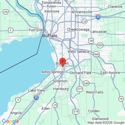 Map to  office in Buffalo, NY
