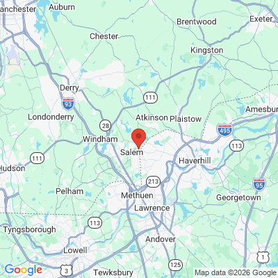 Map to  office in Salem, NH