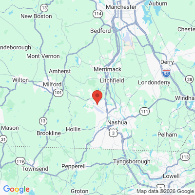 Map to  office in Nashua, NH