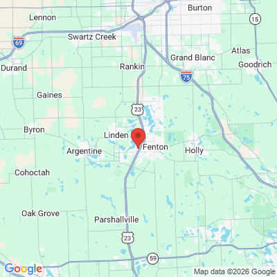Map to  office in Fenton, MI