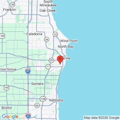 Map to  office in Racine, WI