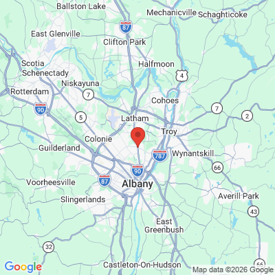 Map to  office in Loudonville, NY