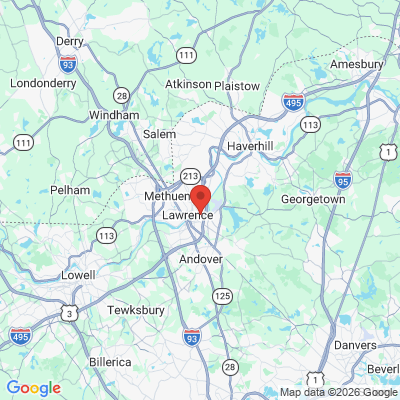 Map to  office in Lawrence, MA