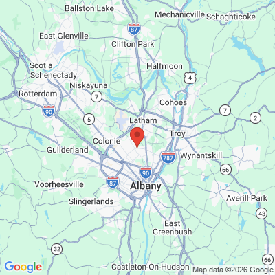 Map to  office in Loudonville Aesthetic Dentistry