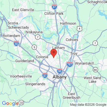 Map to Antonio Boncordo DDS office in Loudonville, NY