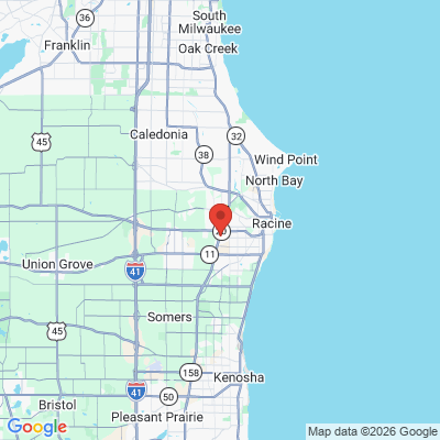 Map to  office in Racine, WI