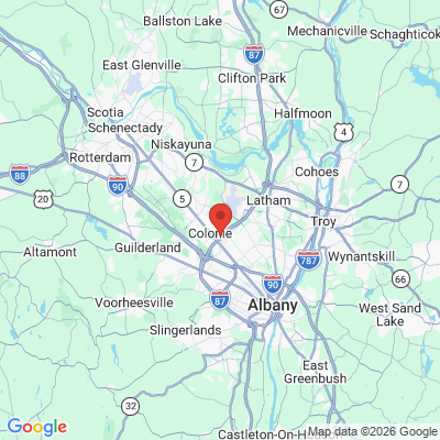 Map to  office in Albany, NY
