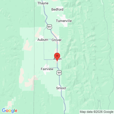 Map to  office in Afton, WY