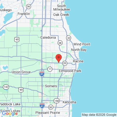Map to  office in Racine, WI