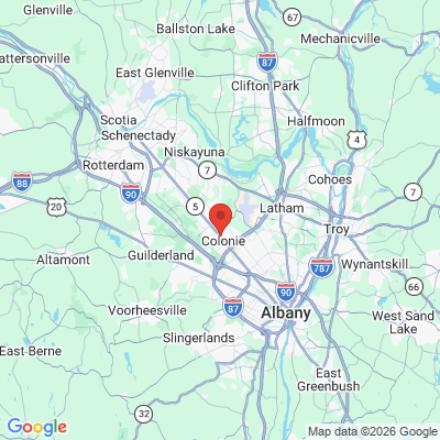 Map to  office in Albany, NY