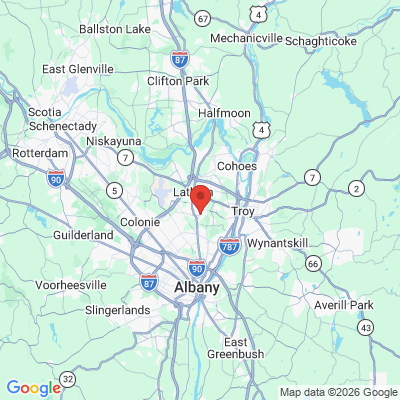 Map to  office in Latham, NY