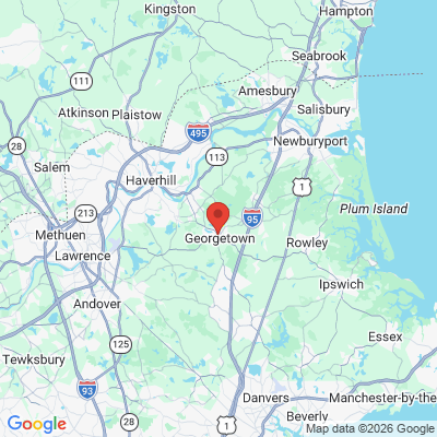 Map to  office in Georgetown, MA