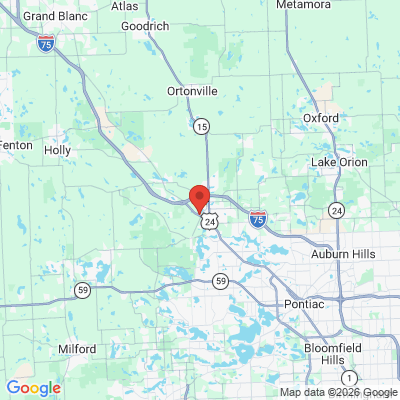 Map to  office in Clarkston, MI