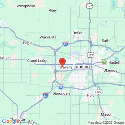 Map to  office in Lansing, MI