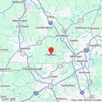 Map to  office in Pelham, NH