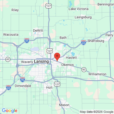 Map to  office in East Lansing, MI