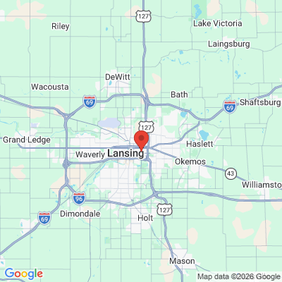 Map to  office in Lansing, MI