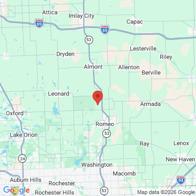 Map to  office in Romeo, MI