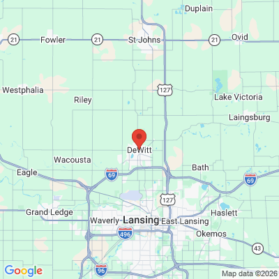 Map to  office in Dewitt, MI