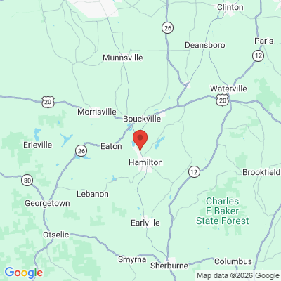 Map to  office in Bassett Healthcare Network
