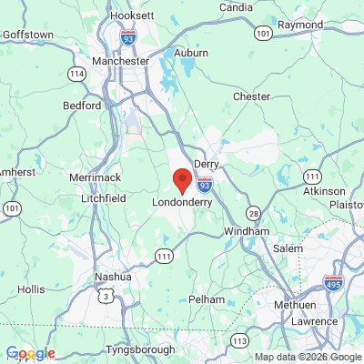 Map to  office in Londonderry, NH