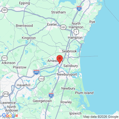 Map to  office in Amesbury, MA