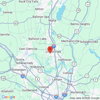 Map to  office in Clifton Park, NY