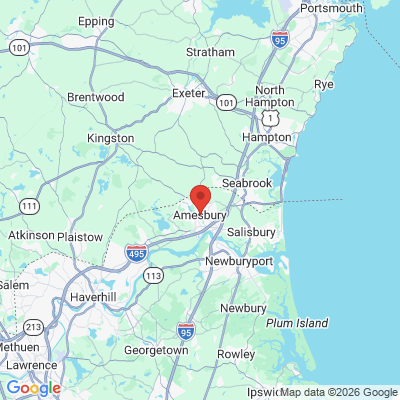 Map to  office in Amesbury, MA