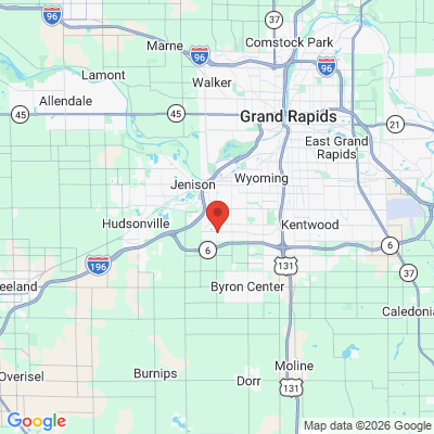Map to  office in Wyoming, MI
