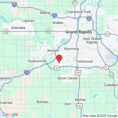 Map to  office in Wyoming, MI