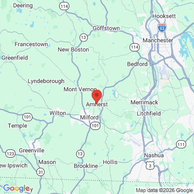 Map to  office in Amherst, NH
