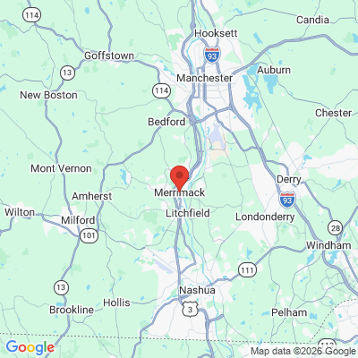 Map to  office in Merrimack, NH