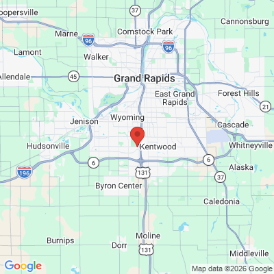 Map to  office in Wyoming, MI