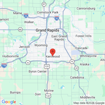 Map to  office in Kentwood, MI