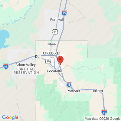 Map to  office in Pocatello, ID
