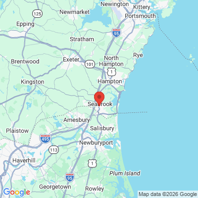 Map to  office in Seabrook, NH