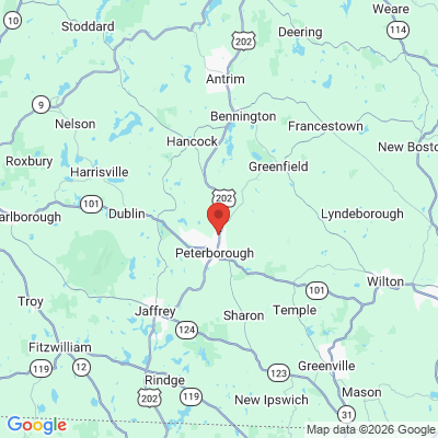 Map to  office in Peterborough, NH