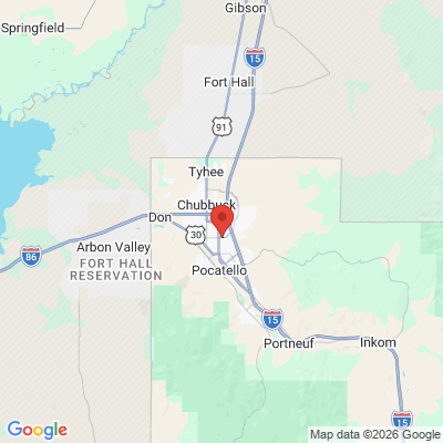 Map to  office in Pocatello, ID
