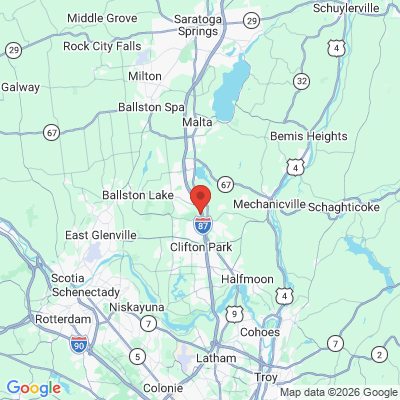 Map to  office in Clifton Park, NY