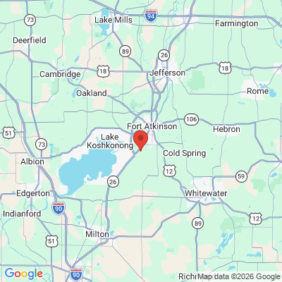 Map to  office in Fort Atkinson, WI
