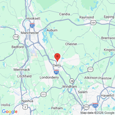 Map to  office in Derry, NH