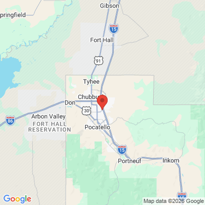 Map to  office in Pocatello, ID