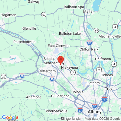 Map to  office in Schenectady, NY